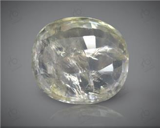 Yellow Sapphire Unheated & Untreated Natural Certified  5.88  CTS.  (  27307  DIN  )